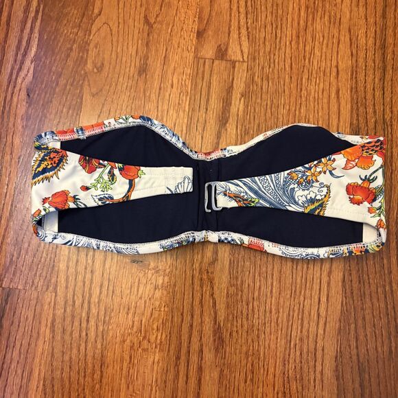 LUCKY BRAND Printed Floral Bandeau Bikini Set M/L - Picture 10 of 12